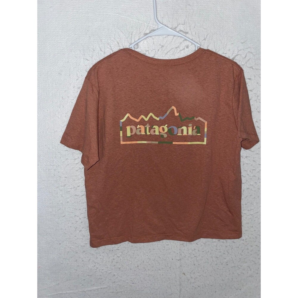Patagonia Unity Fitz Easy-Cut Responsibili-Tee Sienna Clay Womens S Short Sleeve